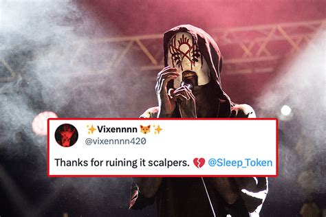 Fans Upset How Sleep Token Are Handling Ticket Scalpers + Bots