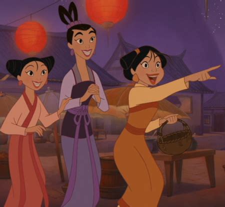 Pin by Marie Cuevas on Cosplay ideas: Mei, Ting Ting and Su from Mulan II. | Disney animated ...