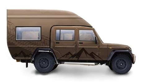 Mahindra Bolero luxury camper vehicle coming soon, complete with room ...