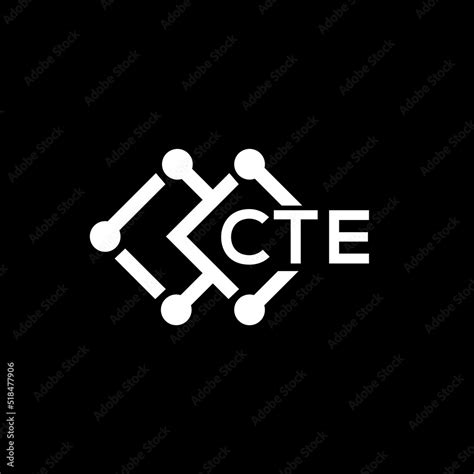 CTE letter logo design.CTE creative initial letter logo concept.CTE ...