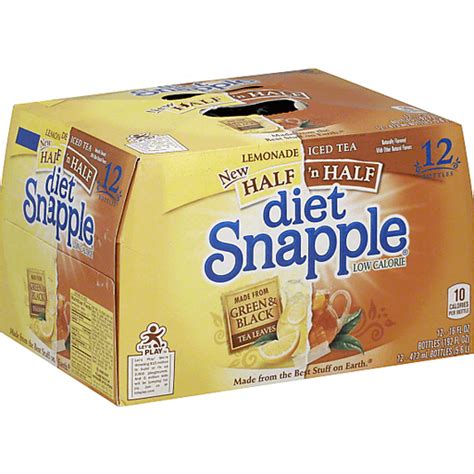 Diet Snapple Half 'n Half Lemonade Ice Tea- 12 PK | Shop | D'Agostino