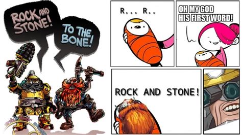 Rock and Stone (Deep Rock Galactic) | Know Your Meme