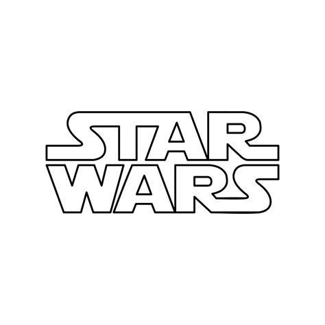 Star Wars logo editorial vector 22424350 Vector Art at Vecteezy