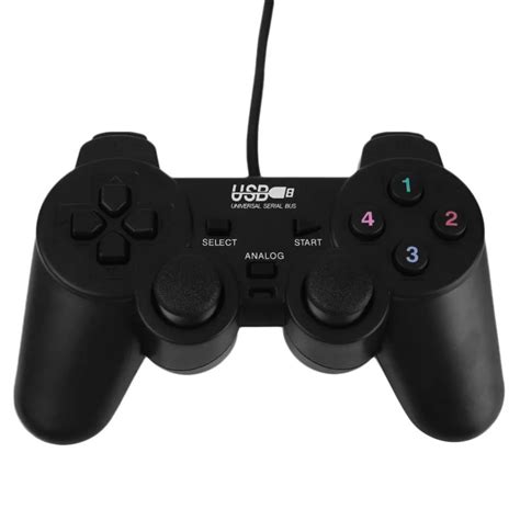 USB Wired PC Game Controller Gamepad Shock Vibration Joystick Game Pad Joypad Control for PC ...