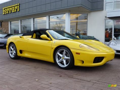 Giallo Modena (Yellow) 2002 Ferrari 360 Spider Exterior Photo #73120085 | GTCarLot.com