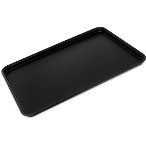 1826GR2Q004 - Griptite 2 Rectangle Tray 26" x 18" - Black | Carlisle FoodService Products