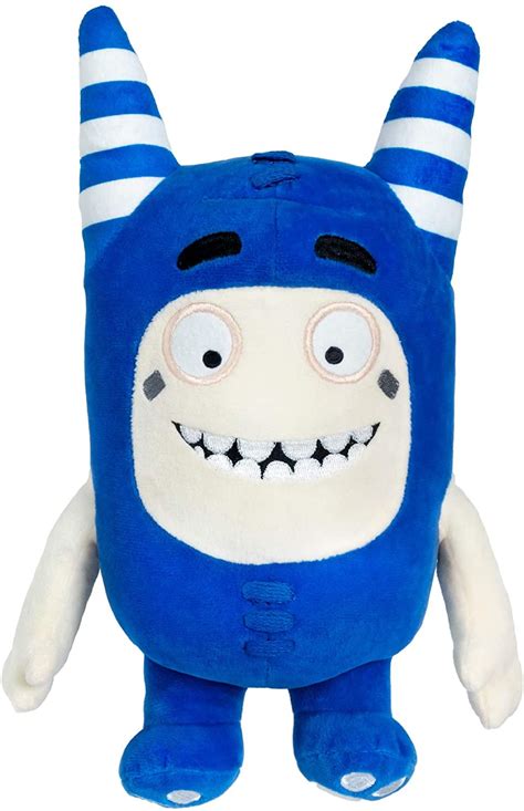 Oddbods Pogo Soft Stuffed Plush Toys — for Boys and Girls — Blue (12 ...