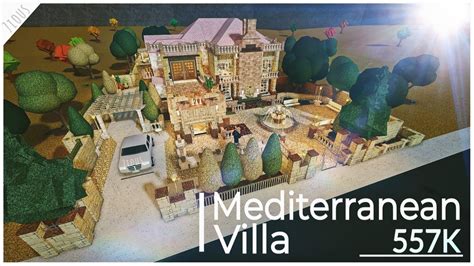 Mediterranean Villa | Tour | Bloxburg - YouTube