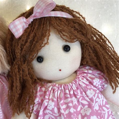 Yarn hairdos for cloth dolls: Five techniques to try! - Elaine Heigl ...