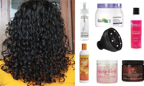 Curly Hair Products in India- CG Friendly & Affordable Products Included Shampoo For Curly Hair ...