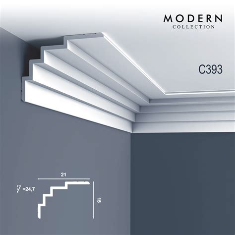 Cornice Moulding Decorative Moulding 2 M Orac Decor C393 Modern ...