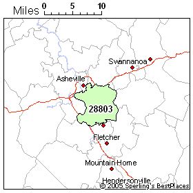 Asheville Nc Zip Code Map - Maping Resources