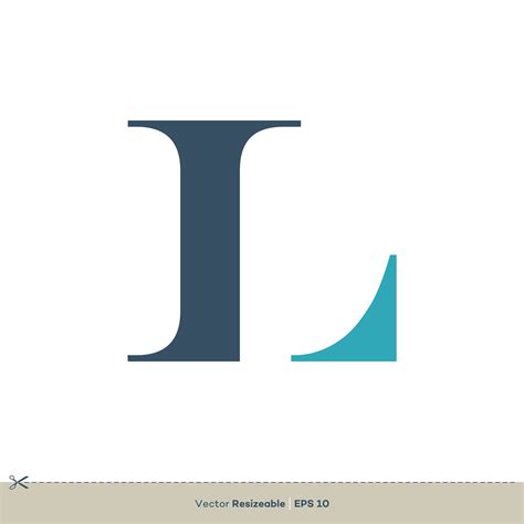 L Letter Logo Template - Download Free Vector Art, Stock Graphics & Images