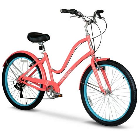 Hyper 26" Commute Women's Comfort Bike, Coral - Walmart.com - Walmart.com