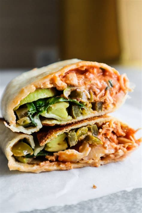 15-Minute Healthy Spicy Chicken Wraps - Homemade Mastery