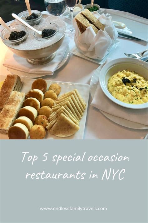 Top 5 Special Occasion Restaurants in NYC - Endless Family Travels