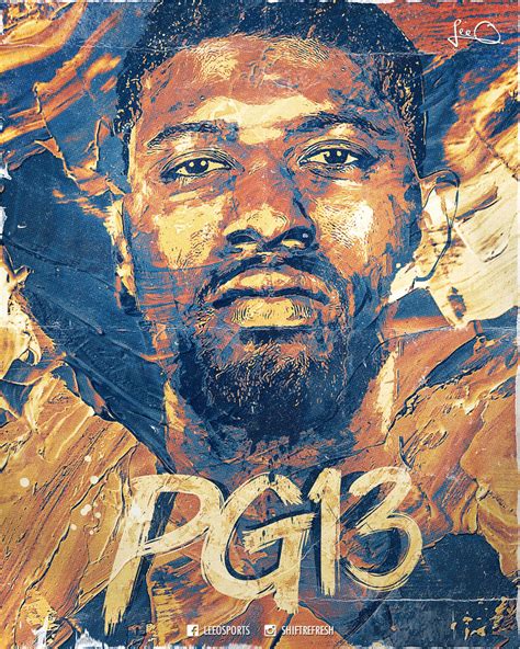 Paul George OKC NBA Poster Design by skythlee on DeviantArt