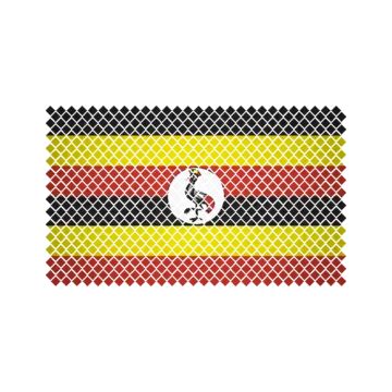 Uganda Flag Vector, Uganda, Flag, Uganda Flag PNG and Vector with ...