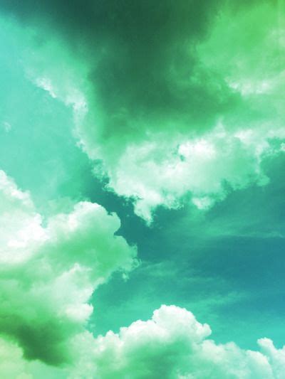 Sky High Art | Sky aesthetic, Green aesthetic tumblr, Mint green aesthetic