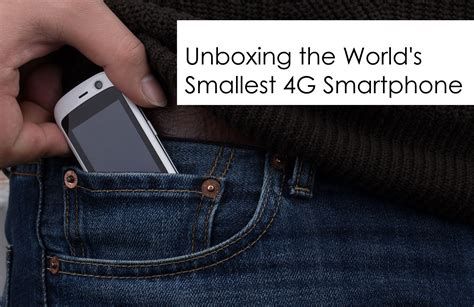 [Video] Unboxing the World’s Smallest 4G LTE Smartphone | TalkAndroid.com