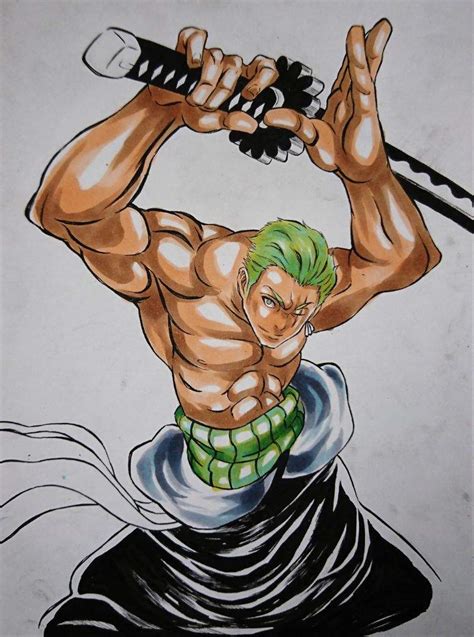 Roronoa Zoro Drawing | Anime Amino