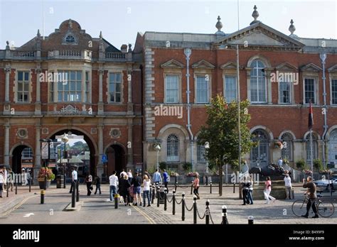 Aylesbury town centre high street Buckinghamshire England, United ...