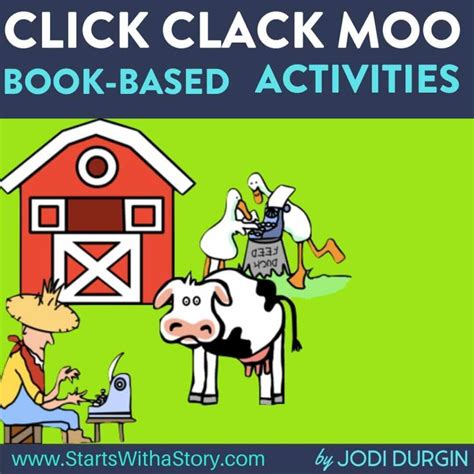 Click Clack Moo activities and lesson plan ideas – Clutter Free Classroom Store