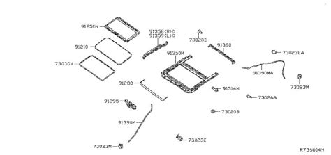 nissan Sentra Sunroof Glass. MOONROOF, PACKAGE, WHL - 91210-3SG0A | Nissan, BAY SHORE NY