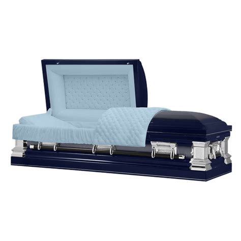 Blue Coffins (Caskets) - Dark and Light Blue Caskets - Titan Casket