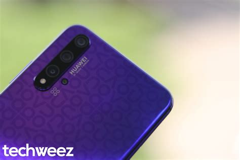 Huawei Nova 5T Cameras - Techweez