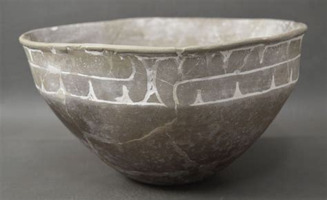 PREHISTORIC CADDO INDIAN POTTERY BOWL