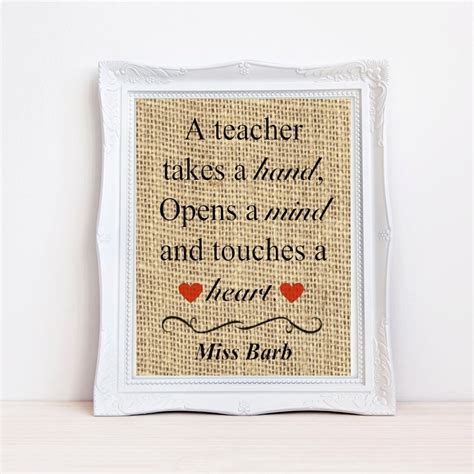 Personalized Teacher Gift, Personalized Christmas Gift for Teacher ...