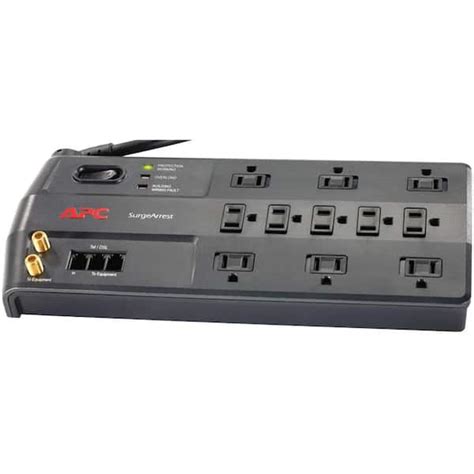 APC Performance SurgeArrest 11-Outlet Surge Protector with Phone ...