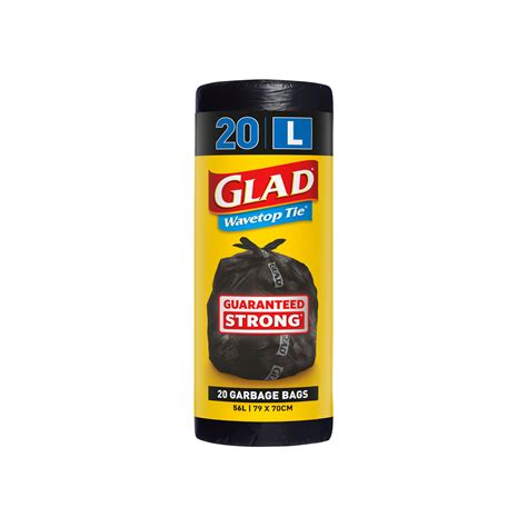 Glad® Wavetop Tie® Garbage Bags 20pk | Glad Australia | Glad Australia