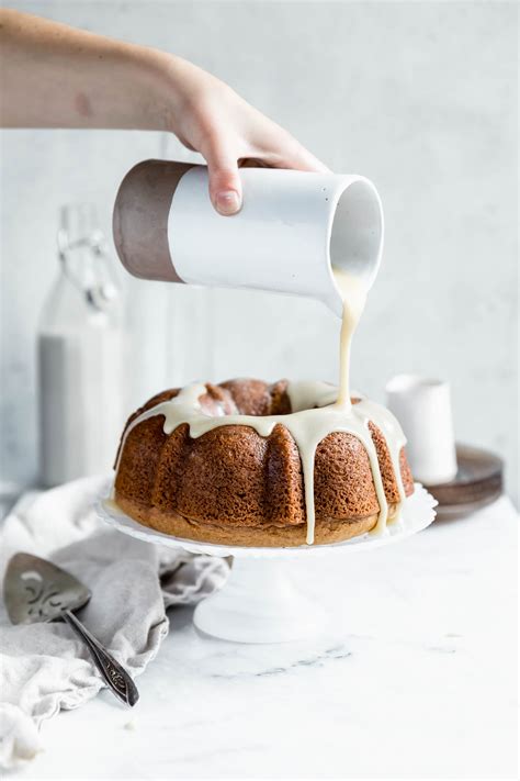 Sweet Potato Bundt Cake with Maple Icing - Broma Bakery