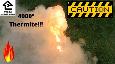 HOW TO MAKE THERMITE AT HOME!!! - YouTube