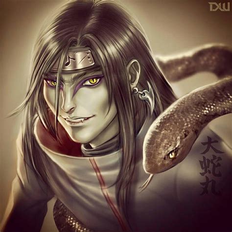 Orochimaru by DyanaWang on DeviantArt