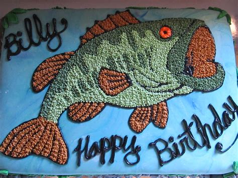 Fish Birthday Cake Cake Cookies, Cookies Et Biscuits, Cupcake Cakes, Cupcake Ideas, Dessert ...