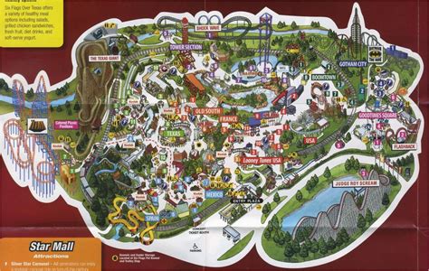 Franklin Texas Map Image Result for Six Flags Texas Map Park Map Designs Texas | secretmuseum