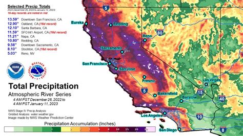 Seventh Consecutive Atmospheric River Since Christmas Rolls Through California With Bigger Storm ...