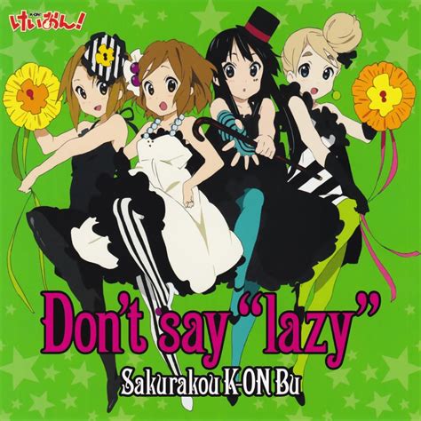 Don't Say "Lazy" (Romanized) – Houkago Tea Time | Genius Lyrics