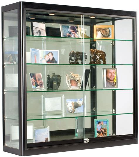 Buy Glass Display Case That is Wall ed, Illuminated, Has Locking ...