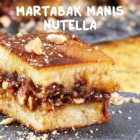 Martabak Manis Nutella Resep Lengkap 👉 https://taste.md/2mZA4nI Dapatkan resep kue lainnya pada ...