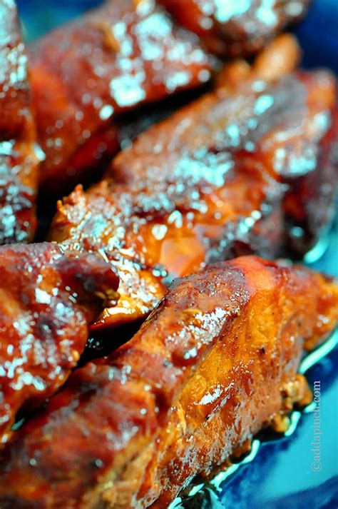 Simple Slow Cooker Ribs Recipe - Add a Pinch