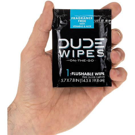 Dude Wipes Flushable Wipes 3 Count | Academy