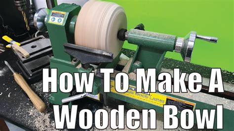 How To Make A Wooden Bowl On A Lathe - YouTube