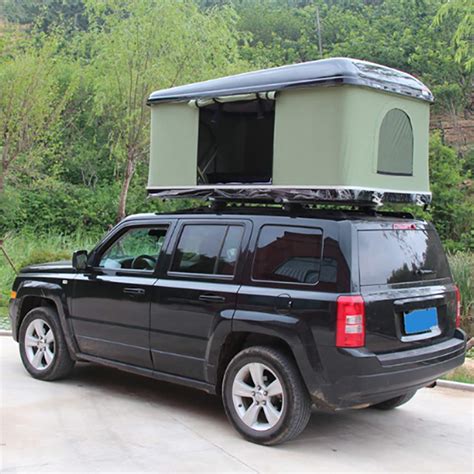 2-3 People Car Roof Tent Hard Shell Automotive Rooftop Tent, With ...