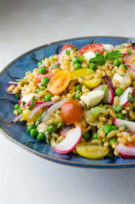 Ancient Grains Salad | Garlic & Zest