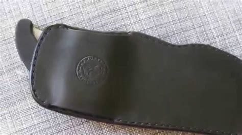 My biggest sheath for Cold Steel Espada XL - YouTube