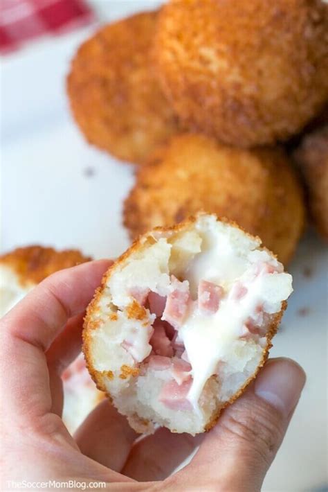 Ham and Cheese Croquettes (Croquetas de Jamón y Queso) - The Soccer Mom ...